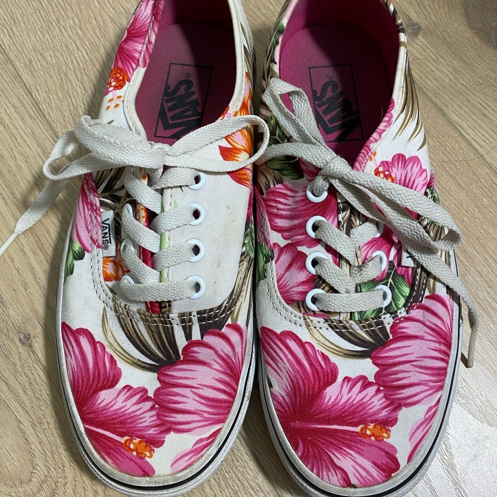 Vans worn Twice